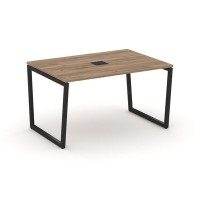 Style Project Fusion SN-4T2.SPRG-003 (Дуб табак/Черный) Стол переговорный