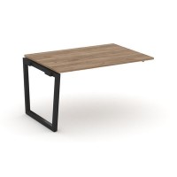 Style Project Fusion SN-5T2.NSPRG-002.3 (Дуб табак/Черный) Проходной наборный элемент переговорного стола