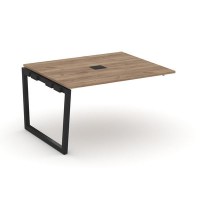 Style Project Fusion SN-5T2.NSPRG-032 (Дуб табак/Черный) Проходной наборный элемент переговорного стола