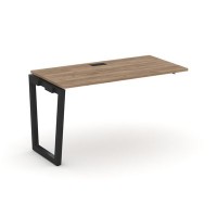 Style Project Fusion SN-5T2.ONRS-022 (Дуб табак/Черный) Проходной наборный элемент