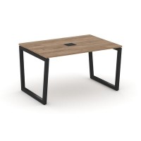 Style Project Fusion SN-5T2.SPRG-004 (Дуб табак/Черный) Стол переговорный