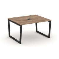 Style Project Fusion SN-5T2.SPRG-034 (Дуб табак/Черный) Стол переговорный