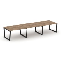 Style Project Fusion SN-5T2.SPRG-053.3 (Дуб табак/Черный) Стол переговорный