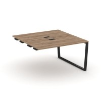 Style Project Fusion SN-6T2.DPRS-023 (Дуб табак/Черный) Стол приставка к опорным элементам