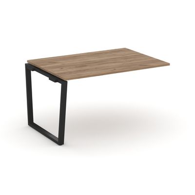 Style Project Fusion SN-6T2.NSPRG-002.3 (Дуб табак/Черный) Проходной наборный элемент переговорного стола