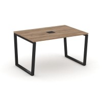 Style Project Fusion SN-6T2.SPRG-001 (Дуб табак/Черный) Стол переговорный