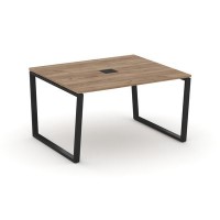 Style Project Fusion SN-6T2.SPRG-034 (Дуб табак/Черный) Стол переговорный