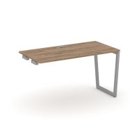 Style Project Fusion SN-4T2.OPRS-024 (Дуб табак/Серый) Стол приставка к опорным элементам