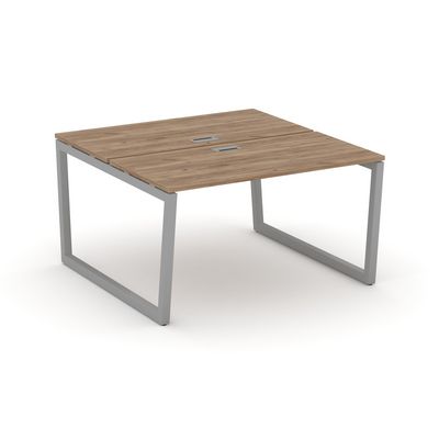 Style Project Fusion SN-5T2.DRS-022 (Дуб табак/Серый) Рабочая станция двухсторонняя