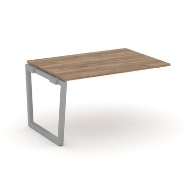 Style Project Fusion SN-5T2.NSPRG-001.3 (Дуб табак/Серый) Проходной наборный элемент переговорного стола