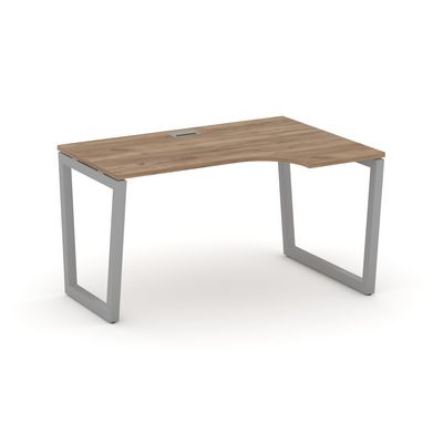 Style Project Fusion SN-5T2.SPA-001(R) (Дуб табак/Серый) Стол рабочий эргономичный