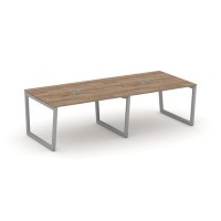 Style Project Fusion SN-5T2.SPRG-043 (Дуб табак/Серый) Стол переговорный