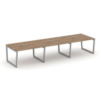 Style Project Fusion SN-5T2.SPRG-053 (Дуб табак/Серый) Стол переговорный