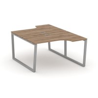 Style Project Fusion SN-6T2.DRPA-002 (Дуб табак/Серый) Рабочая станция эргономичная