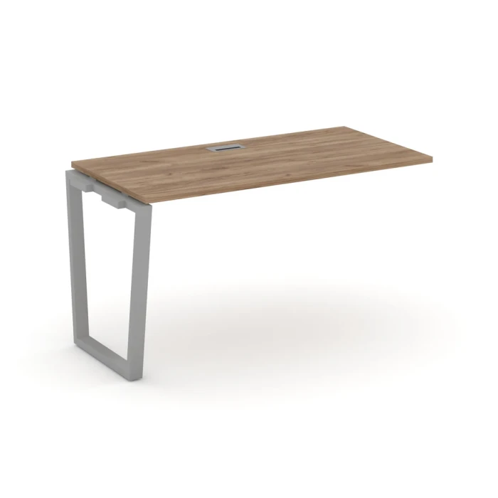 SN-6T2.ONRS-003 Проходной наборный элемент, цвет дуб табак, металл серый