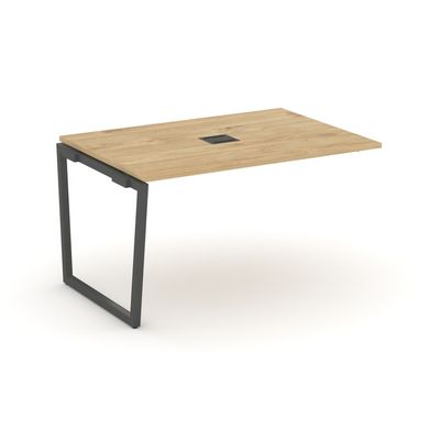 Style Project Fusion SN-4T2.NSPRG-001 (Тиквуд светлый/Антрацит) Проходной наборный элемент переговорного стола