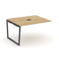 Style Project Fusion SN-4T2.NSPRG-034 (Тиквуд светлый/Антрацит) Проходной наборный элемент переговорного стола