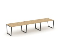 Стайл Проджект Фьюжн SN-4T2.SPRG-021.3 (Тиквуд светлый/Антрацит) Стол переговорный