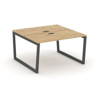 Style Project Fusion SN-5T2.DRS-012 (Тиквуд светлый/Антрацит) Рабочая станция двухсторонняя