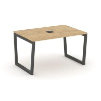 Style Project Fusion SN-5T2.SPRG-003 (Тиквуд светлый/Антрацит) Стол переговорный