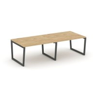 Style Project Fusion SN-5T2.SPRG-044.3 (Тиквуд светлый/Антрацит) Стол переговорный