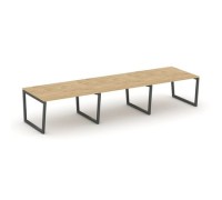 Стайл Проджект Фьюжн SN-5T2.SPRG-052.3 (Тиквуд светлый/Антрацит) Стол переговорный