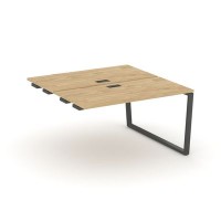 Style Project Fusion SN-6T2.DPRS-002 (Тиквуд светлый/Антрацит) Стол приставка к опорным элементам