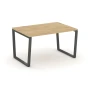 SN-6T2.SPRG-002.3 Переговорный стол, ЛДСП тиквуд светлый, антрацит