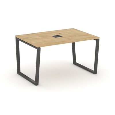 Style Project Fusion SN-6T2.SPRG-004 (Тиквуд светлый/Антрацит) Стол переговорный