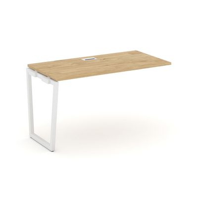 Style Project Fusion SN-4T2.ONRS-014 (Тиквуд светлый/Белый) Проходной наборный элемент