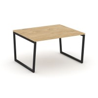 Style Project Fusion SN-4T2.SPRG-033.3 (Тиквуд светлый/Черный) Стол переговорный