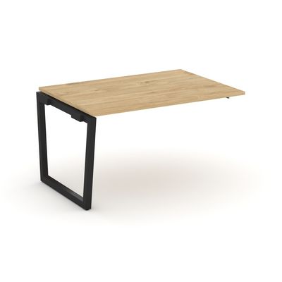 Style Project Fusion SN-5T2.NSPRG-002.3 (Тиквуд светлый/Черный) Проходной наборный элемент переговорного стола