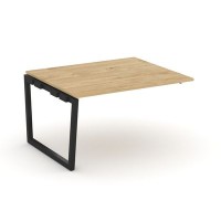 Style Project Fusion SN-5T2.NSPRG-034.3 (Тиквуд светлый/Черный) Проходной наборный элемент переговорного стола