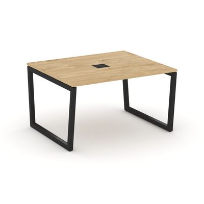 Style Project Fusion SN-5T2.SPRG-032 (Тиквуд светлый/Черный) Стол переговорный