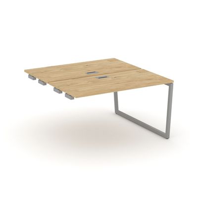 Style Project Fusion SN-4T2.DPRS-011 (Тиквуд светлый/Серый) Стол приставка к опорным элементам