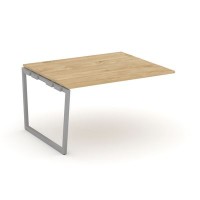 Style Project Fusion SN-4T2.NSPRG-033.3 (Тиквуд светлый/Серый) Проходной наборный элемент переговорного стола