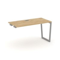 Style Project Fusion SN-4T2.OPRS-004 (Тиквуд светлый/Серый) Стол приставка к опорным элементам