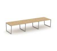 Стайл Проджект Фьюжн SN-4T2.SPRG-054.3 (Тиквуд светлый/Серый) Стол переговорный