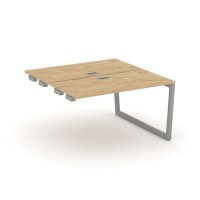 Style Project Fusion SN-5T2.DPRS-003 (Тиквуд светлый/Серый) Стол приставка к опорным элементам