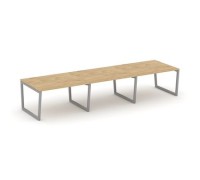 Стайл Проджект Фьюжн SN-5T2.SPRG-053.3 (Тиквуд светлый/Серый) Стол переговорный