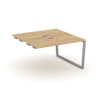 Style Project Fusion SN-6T2.DPRS-011 (Тиквуд светлый/Серый) Стол приставка к опорным элементам