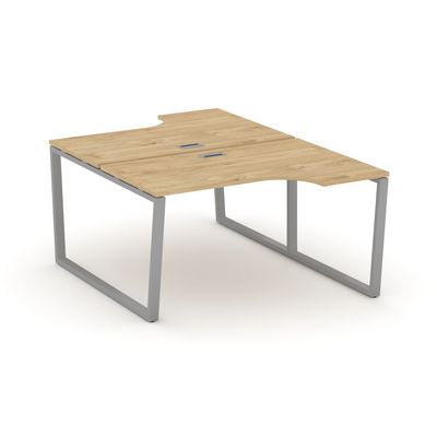 Style Project Fusion SN-6T2.DRPA-011 (Тиквуд светлый/Серый) Рабочая станция эргономичная