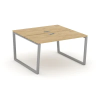SN-6T2.DRS-003 (Тиквуд светлый/Серый) Рабочая станция двухсторонняя