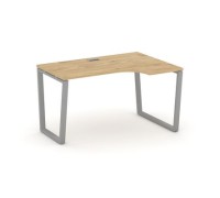 Стайл Проджект Фьюжн SN-6T2.SPA-022(R) (Тиквуд светлый/Серый) Стол рабочий эргономичный