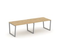 Стайл Проджект Фьюжн SN-6T2.SPRG-012.3 (Тиквуд светлый/Серый) Стол переговорный