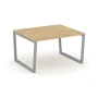 SN-6T2.SPRG-033.3 Переговорный стол, ЛДСП тиквуд светлый, серый