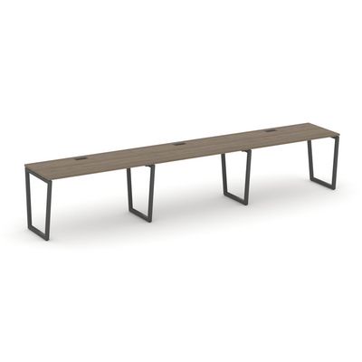 Style Project Fusion SN-4T2.ORS-051 (Вяз благородный/Антрацит) Рабочая станция односторонняя