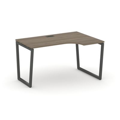 Style Project Fusion SN-4T2.SPA-011(R) (Вяз благородный/Антрацит) Стол рабочий эргономичный