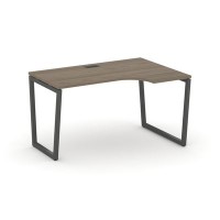 Style Project Fusion SN-4T2.SPA-012(R) (Вяз благородный/Антрацит) Стол рабочий эргономичный