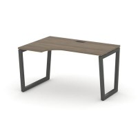 Style Project Fusion SN-5T2.SPA-001(L) (Вяз благородный/Антрацит) Стол рабочий эргономичный